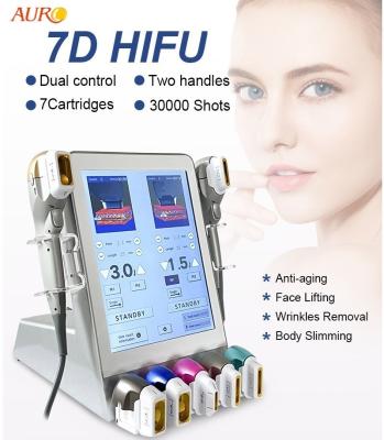 中国 7D HIFU Slimming Machine Wrinkle Removal High Intensity Focused Ultrasound Machine 販売のため
