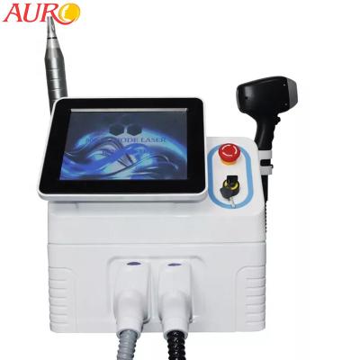 China 2 In 1 755nm 808nm 1064nm Laser Hair Removal Equipment Tattoo Removal Beauty Machine for sale