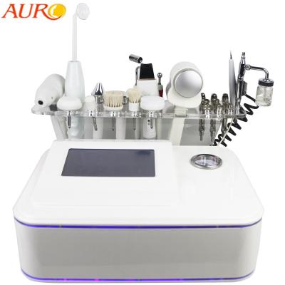 China Galvanic Spa Facial Massager Diamond Microdermabrasion Ultrasonic HF 10 In 1 Machine for sale