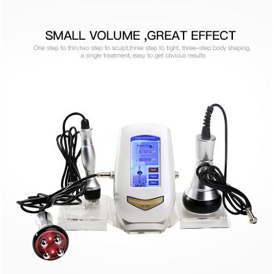 China Body Shaping Cavitation Slimming System LW-101 3 In 1 Radio Frequency 40k Cavitation Machine for sale
