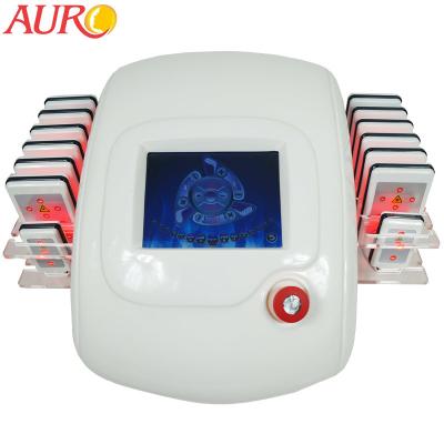 China 14 Pads Body Lipolaser Slimming Machine Liposuction 650mn Diode for sale