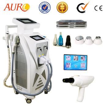 China RF ND YAG IPL Tattoo Removal Machine OPT Elight Hair Removal Machine for sale