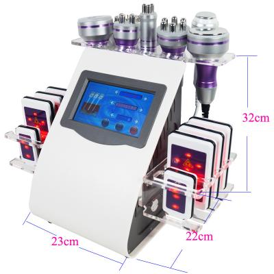 China BIO roxo ultrassônico 9 da máquina da cavitação do vácuo 40K em 1 máquina do emagrecimento do RF à venda