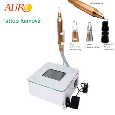 China Piel de la máquina de la belleza del retiro del tatuaje del laser que blanquea 1320nm 1064nm 532nm en venta