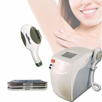 China Portable SHR OPT IPL Hair Removal Machine 1000W Laser Freckle Removal Machine for sale