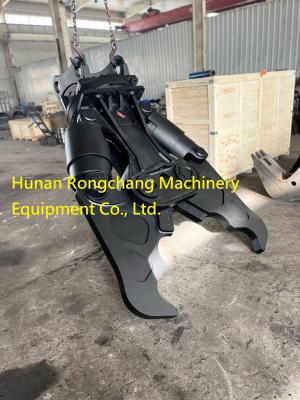 China Black Metal Shear Excavator Hydraulic Shear Attachment For Excavator for sale