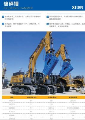 China Rock Crushing Hammer Construction Equipment Road Machinery for sale