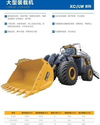 China Large Loader Heavy Equipment Big Wheel Loaders Construction Equipment for sale