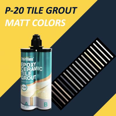 China Ready To Go Matt Colored Porcelain Epoxy Ceramic Tile Grout for sale