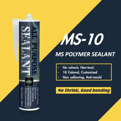 China Good Bonding Polymer MS Sealant One Component 300ml Package for sale