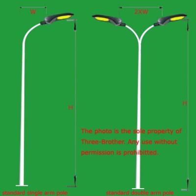 China Standard Street Lighting Pole for sale