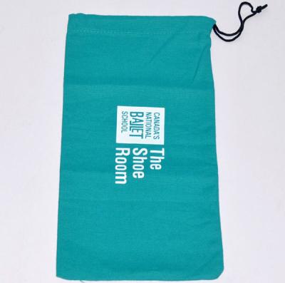China Corp 65 PMS Organic Cotton Drawstring Bags Canvas Dustproof Custom Printed Pouch TUV for sale