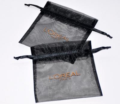 中国 BSCI 0.5mmのコードのドローストリングの袋は宝石類ISO9001のためのオーガンザを袋に入れる 販売のため