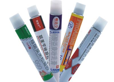China 99,7% tipo plegable impresión hermosa de encargo del tubo de aluminio puro de Pharma en venta
