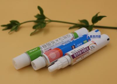 China Do esmalte Dermatological dos tubos do aperto do metal da pele revestimento baixo externo à venda