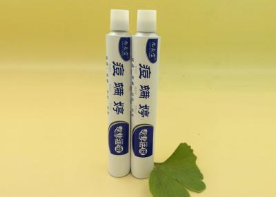 China HPPE Cap Cosmetic Squeeze Tubes , 13.5mm Diameter Squeeze Tubes For Lotion for sale