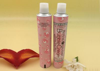 China Squeezable Aluminum Cosmetic Tubes Recyclable Material ISO CFDA Approved for sale