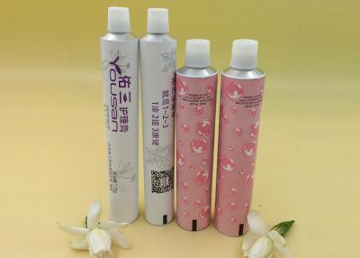 China Different Dia Aluminum Cosmetic Containers , Printed Empty Cosmetic Tubes for sale