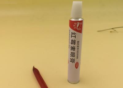 China Tubo longo 99,7% Eco de alumínio dobrável da pomada do olho do bocal - amigável à venda