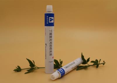中国 PPGの端の乳液6色インクを包む薬のためのクリーム色の空アルミニウム管 販売のため