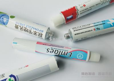 China Nice Aluminum Soft Cream Tubes 3 - 200 ML Tube Capacity Optional Latex for sale