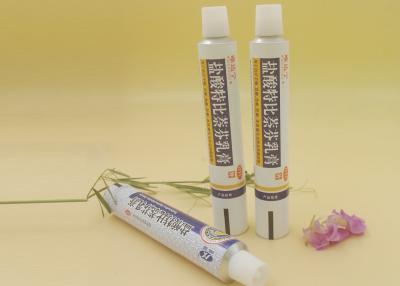 China Envases de la crema dental del cuidado dental, tubos de aluminio suaves del apretón del metal en venta