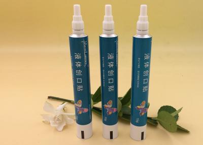 China Dia 25mm Aluminum Squeeze Tube Packaging Enamel External Base Coat for sale