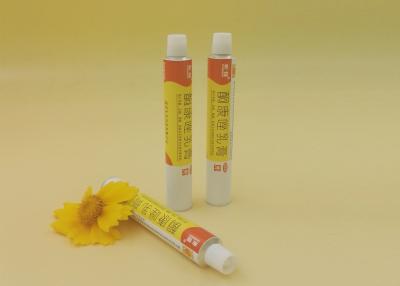 China ISO CFDA Aluminum Collapsible Tubes , Aluminum Tube Packaging Of Ointments for sale