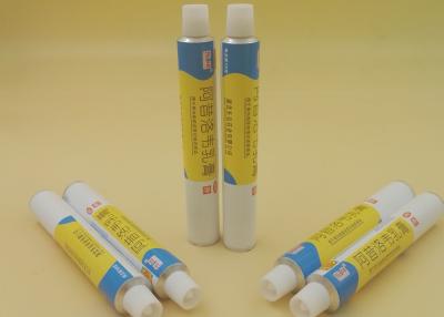China Medicine Aluminium Collapsible Tubes For Cream / Ointment / Gel Packaging for sale