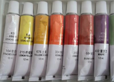 China Colorful Printing Empty Paint Tubes , Collapsible Aluminum Empty Oil Paint Tubes for sale