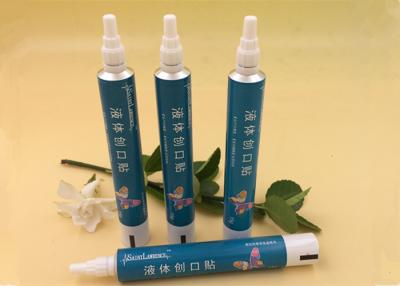 China Diámetro tubos plegables de aluminio de 16 - de 25m m que empaquetan los tubos de crema dental vacíos en venta