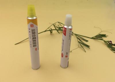 Chine Emballage cosmétique vide de tube, tube de pâte dentifrice en aluminium mou de logo fait sur commande à vendre