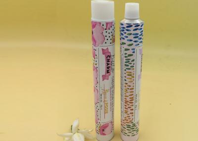 China Os tubos cosméticos de alumínio macios para o creme de cara do creme da mão com M9 tampam o diâmetro 25mm à venda