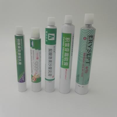 China 15 G Aluminium Collapsible Tubes , Eye Ointment Tubes For Betonate Cream for sale