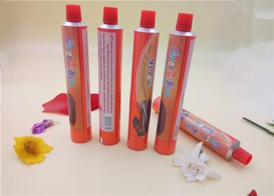 China Cream Aluminum Packaging Tubes , Food Squeeze Tubes With Printing for sale