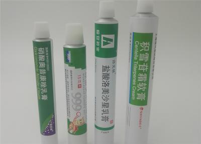 中国 6つの色刷を用いる20のGのアルミニウム薬剤のクリーム色のパックの管 販売のため