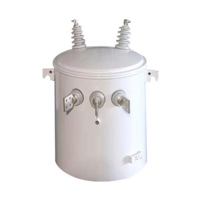 China 75Kva Single Phase Pole Mounted Transformers Outdoor Oil Immersed 34.5Kv for sale