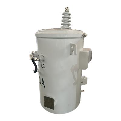 China Single Phase Pole Mounted Transformer Electrical 25Kva ANSI IEEE Standard 12.47KV for sale