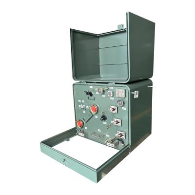 Chine Transformateur résidentiel monté sur un tampon à phase unique de 100 KVA de 34,5 KV à 240 V 120 V à double enroulement pour l'extérieur à vendre