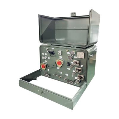 Chine 50kva Pad monophase monté Transformateur de distribution huile immergée 12,47KV à 120V 304 réservoir en acier inoxydable à vendre