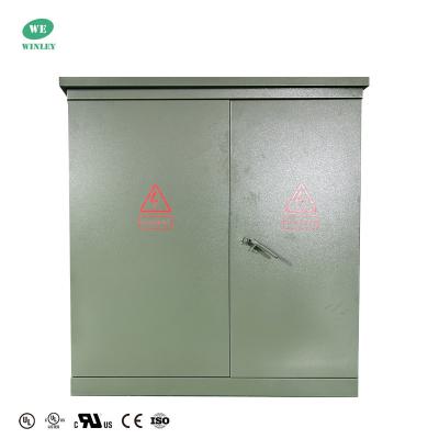 中国 UL 350KVA 住宅用パッド搭載 トランスフォーマー 3 Phse オイル浸透 12470V から 208Y ANSI C57 販売のため