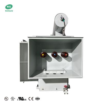 Cina Trasformatore di potenza sottostazione 2.5MVA Conservatore tipo Immerso in olio Abbassamento 24940V A 480V Standard ANSI IEEE in vendita