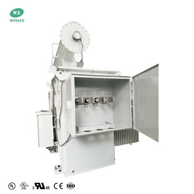 Cina Trasformatore di potenza sottostazione 2.5MVA Conservatore tipo Immerso in olio Abbassamento 24940V A 480V Standard ANSI IEEE in vendita