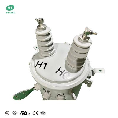 Κίνα Μέση τάση 10KVA Αεριοβαμμένο μονοφασικό μετασχηματιστή μετασχηματιστή ισχύος 12470V έως 120V προς πώληση