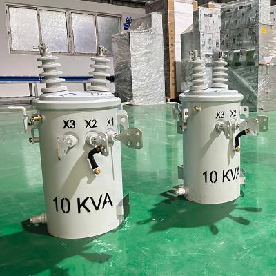 Κίνα Μέση τάση 10KVA Αεριοβαμμένο μονοφασικό μετασχηματιστή μετασχηματιστή ισχύος 12470V έως 120V προς πώληση