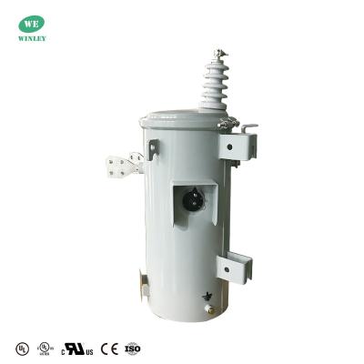 Κίνα Μετασχηματιστής μονής φάσης 15ΚΒΑ Μετασχηματιστής διανομής ισχύος 13,8KV έως 120V προς πώληση