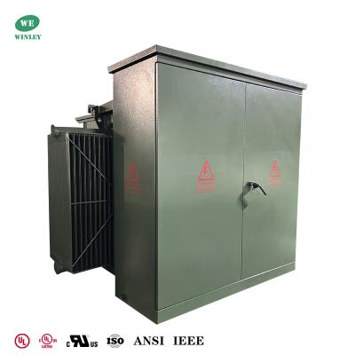 Китай 2000 кВА Трехфазный трансформатор 2МВА 12,47 КВ до 480 В. Соответствует значениям эффективности DOE с UL продается