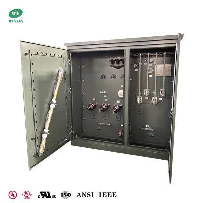 中国 UL規格 150Kva 三相パッドマウント変圧器 12870V から 208V ラジアル供給 ASNI IEEE規格 販売のため