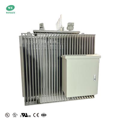China 2000Kva Driefasige Elektrische Stroomverdelingstransformator Oliegekoeld 11kV 415V AS60076 Standaard Te koop