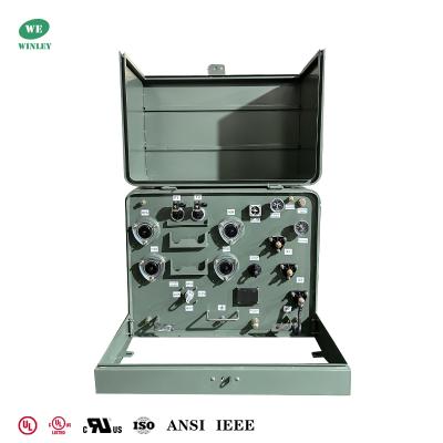 China 100kva 1 Phase Pad Mounted Transformer 22900V To 120V Power Distribution Transformer ANSI IEEE  Meet DOE 2016 Standard for sale